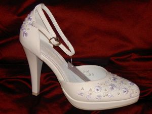Туфли для невесты  №4545 ― Интернет-магазин Свадебных платьев Солодко-разом