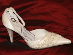 Туфли для невесты  №5555 ― Интернет-магазин Свадебных платьев Солодко-разом