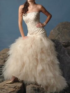 Шикарное недорогое платье, модель BY10010 ― Интернет-магазин Свадебных платьев Солодко-разом