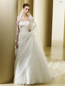 свадебное платье LS813 ― Интернет-магазин Свадебных платьев Солодко-разом