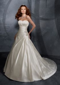 Модный свадебный наряд, модель MNX80004 ― Интернет-магазин Свадебных платьев Солодко-разом