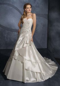 Модный свадебный наряд, модель MNX80015 ― Интернет-магазин Свадебных платьев Солодко-разом