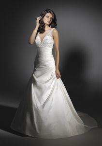 Модный свадебный наряд, модель MNX80035 ― Интернет-магазин Свадебных платьев Солодко-разом