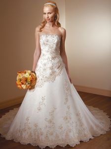 Наиболее дорогое платье, модель SPD063 ― Интернет-магазин Свадебных платьев Солодко-разом