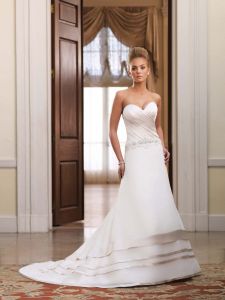 Изысканное свадебное платье, Mc24820 ― Интернет-магазин Свадебных платьев Солодко-разом