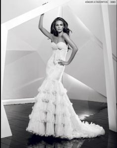 Невеста в свадебном платье, модель PIPZ7038 ― Интернет-магазин Свадебных платьев Солодко-разом