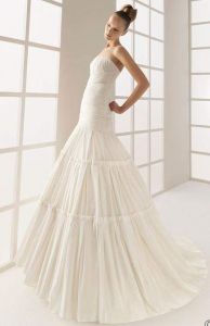 Элегантная модель свадебного платья, ROS80805 ― Интернет-магазин Свадебных платьев Солодко-разом