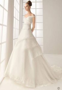 Элегантная модель свадебного платья, ROS80813 ― Интернет-магазин Свадебных платьев Солодко-разом
