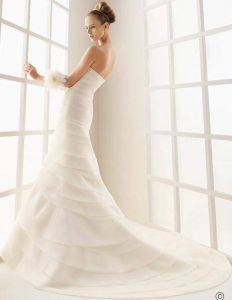 Элегантная модель свадебного платья, ROS80817 ― Интернет-магазин Свадебных платьев Солодко-разом