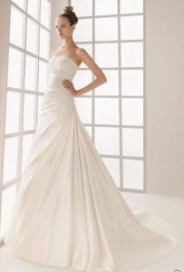 Элегантная модель свадебного платья, ROS80824 ― Интернет-магазин Свадебных платьев Солодко-разом