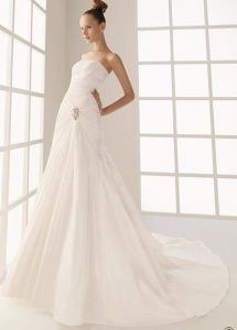 Элегантная модель свадебного платья, ROS80830 ― Интернет-магазин Свадебных платьев Солодко-разом