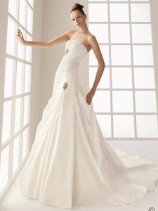 Элегантная модель свадебного платья, ROS80832 ― Интернет-магазин Свадебных платьев Солодко-разом