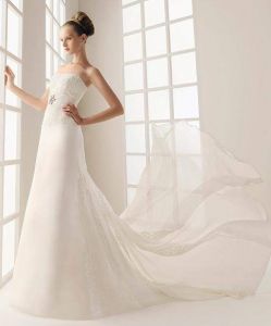 Элегантная модель свадебного платья, ROS80837 ― Интернет-магазин Свадебных платьев Солодко-разом