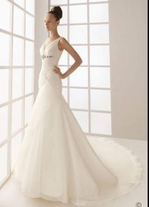 Элегантная модель свадебного платья, ROS80840 ― Интернет-магазин Свадебных платьев Солодко-разом