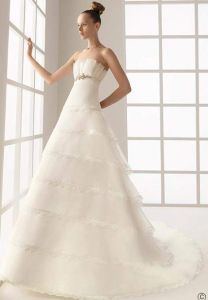 Элегантная модель свадебного платья, ROS80841 ― Интернет-магазин Свадебных платьев Солодко-разом