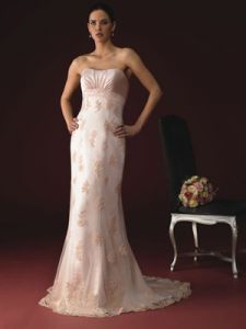 Элегантное свадебное платье, модель dem877021 ― Интернет-магазин Свадебных платьев Солодко-разом
