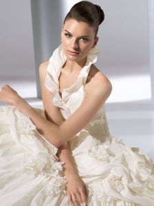 Элегантное свадебное платье, модель dem877038 ― Интернет-магазин Свадебных платьев Солодко-разом