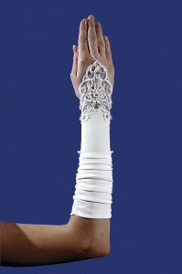 Свадебные перчатки, модель pi0126 ― Интернет-магазин Свадебных платьев Солодко-разом