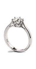 Помолвочное кольцо, артикул pk024 ― Интернет-магазин Свадебных платьев Солодко-разом