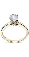 Помолвочное кольцо, артикул pk026 ― Интернет-магазин Свадебных платьев Солодко-разом