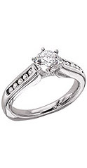Помолвочное кольцо, артикул pk041 ― Интернет-магазин Свадебных платьев Солодко-разом