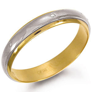 Обручальное кольцо, артикул u002 ― Интернет-магазин Свадебных платьев Солодко-разом