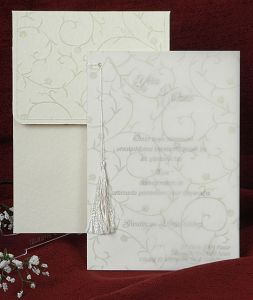 свадебное приглашение, модель 12 ― Интернет-магазин Свадебных платьев Солодко-разом