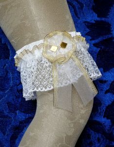 Подвязки для невесты  125W ― Интернет-магазин Свадебных платьев Солодко-разом