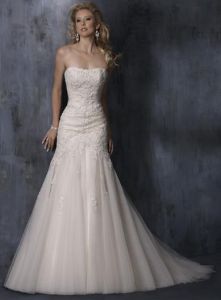 Свадебное платье, модель 2010_28 ― Интернет-магазин Свадебных платьев Солодко-разом