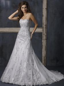 Свадебное платье, модель 2010_05 ― Интернет-магазин Свадебных платьев Солодко-разом