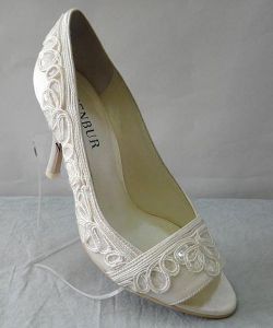 Туфли для невесты  №2626 ― Интернет-магазин Свадебных платьев Солодко-разом