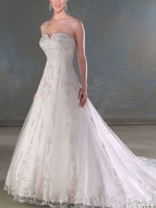 Шикарное недорогое платье, модель BY10022 ― Интернет-магазин Свадебных платьев Солодко-разом