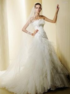 свадебное платье LS808 ― Интернет-магазин Свадебных платьев Солодко-разом
