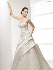 свадебное платье LS810 ― Интернет-магазин Свадебных платьев Солодко-разом