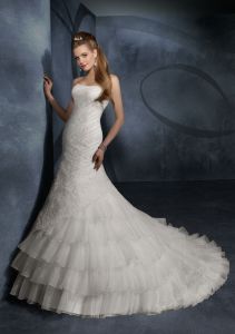 Модный свадебный наряд, модель MNX80011 ― Интернет-магазин Свадебных платьев Солодко-разом