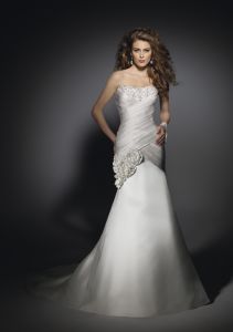 Модный свадебный наряд, модель MNX80032 ― Интернет-магазин Свадебных платьев Солодко-разом