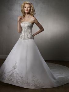 Наиболее дорогое платье, модель SPD070 ― Интернет-магазин Свадебных платьев Солодко-разом