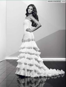 Невеста в свадебном платье, модель PIPZ7017 ― Интернет-магазин Свадебных платьев Солодко-разом