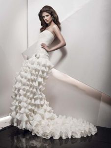 Невеста в свадебном платье, модель PIPZ7040 ― Интернет-магазин Свадебных платьев Солодко-разом