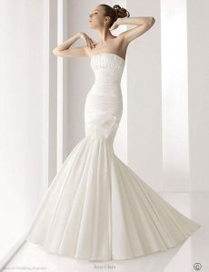 Элегантная модель свадебного платья, ROS80801 ― Интернет-магазин Свадебных платьев Солодко-разом