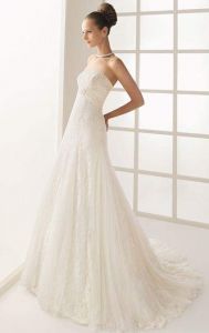 Элегантная модель свадебного платья, ROS80812 ― Интернет-магазин Свадебных платьев Солодко-разом