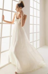 Элегантная модель свадебного платья, ROS80823 ― Интернет-магазин Свадебных платьев Солодко-разом