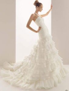 Элегантная модель свадебного платья, ROS80829 ― Интернет-магазин Свадебных платьев Солодко-разом