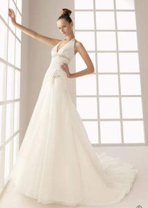 Элегантная модель свадебного платья, ROS80838 ― Интернет-магазин Свадебных платьев Солодко-разом