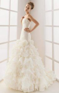 Элегантная модель свадебного платья, ROS80839 ― Интернет-магазин Свадебных платьев Солодко-разом