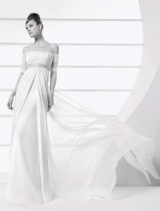 Элегантная модель свадебного платья, ROS80846 ― Интернет-магазин Свадебных платьев Солодко-разом