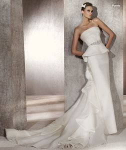 Современный свадебный наряд W2012NEW 01 ― Интернет-магазин Свадебных платьев Солодко-разом