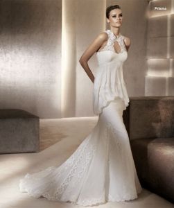 Современный свадебный наряд W2012NEW 04 ― Интернет-магазин Свадебных платьев Солодко-разом