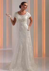 Свадебное платье ампир, AMP806 ― Интернет-магазин Свадебных платьев Солодко-разом
