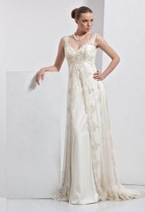 Свадебное платье ампир, AMP810 ― Интернет-магазин Свадебных платьев Солодко-разом